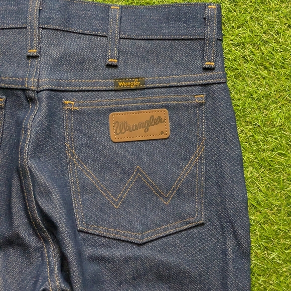 Wrangler 935NAV Cowboy Cut Rigid Slim Bootcut Jeans Mens Size 30x32 - Picture 7 of 7